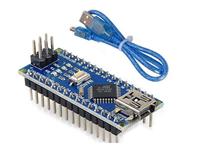 Compatible with Arduino ATMEGA328 Nano---Using FT232 USB UART Interface Chip (Not Low Cost CH340) USB Microcontroller V3V3, R3 Board [CMU NANO]