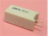 Wire Wound Cement Resistor • 5W • 2.2Ω • ±5% • Radial-M, Size 13x25x9.5mm [CRM5W 2R2 5%]
