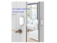Wireless Magnetic Switch, DC 3V(CR2032 Lithium Battery), Standby Current: <8UA, Active Gap：15mm, Operation Temperature: -10~55℃, Transmitting Distance:<100m (Open Area and no Interference) [CST-MAG SWITCH W/LESS G20]