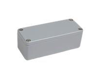 Aluminium Waterproof Enclosure, Rated IP66, Size : 90x36x30 mm, Weight 115 g, Impact Strength Rating IK08, Box Body and Cover Fixed with Stainless Screws, Silicone Foam Seal. Good, Dustproof & Airtight Performance. Max Temperature:-40°C TO 120°C. [XY-ENC WPA4-03 MS]