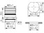 Circular Connector M23 Signal Panel Jam Nut Housing Male Thread. Front Mounting. With Anti-Vibrating O Ring [7420000000]