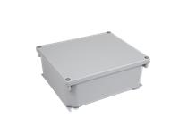Aluminium Waterproof Enclosure with Flush Mount Bracket, Rated IP66, Size: 253x215x91 mm, Weight 1500g, Impact Strength Rating IK08, Stainless Screws, Silicone Sealing. Good, Dustproof & AirtighT Performance. Max Temperature:-40°C TO 120°C [XY-ENC WPA53-03 MSFMB]