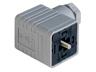 Valve Connector - Cube Female DIN43650-A - 2 Pole + Earth 16A 250VAC/VDC PG9 IP65 4 - 7mm OD Cable Entry GREY (931965106) [GDM2009 GY]