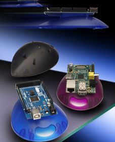 Raspberry Pi Covered in Ham and Egg