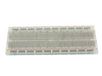 CLEAR BREADBOARD WITH 830 TIE POINTS. SUITABLE POWER SUPPLY-ACM AND SME BREADBOARD POWER MODULE [GTC BREADBOARD 16,5X5,5CM CLEAR]