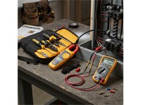 Fluke Electrician's Multimeter Combo Kit [FLUKE 117/323 KIT]