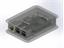 ABS ENCLOSURE FOR HOUSING RASPBERRY PI 2, B+ & PI3 100X73X28,5 FLAME RETARDENT [TEKO RASPBERRY PI2/PI3 B ENC CLR]