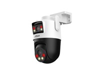 Dahua Outdoor Network Wi-Fi Dual-Lens Pan & Tilt Camera 5+5MP, Camera:2.8mm Lens 30m IR, Vehicle/Human & Motion Detection, H2.65, DWDR, Built-in MIC & Speaker, PT:6mm Lens 50m IR, Pan: 0° ~352°, Tilt:0°~90°, RJ45 (10/100 Base-T), 12VDC, IP66 [DHA P5D-5F-PV]