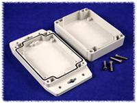 Enclosure ABS 120 x 66 x 42mm Grey Flanged Lid [1555CF22GY]