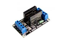 DUAL CHANNEL 5VDC SOLID STATE RELAY BOARD 240V/2A WITH FUSE [HKD SOLID STATE RELAY BRD 2CH 5V]