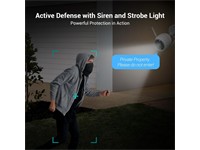 EZVIZ Smart Home WiFi Camera 4MP 2.8mm LENS 30m IR, 1/2.7” CMOS, H2.65, 3D DNR, WDR, Human Shape Detection, Motion Detection, Two Way Talk, 2K+ Resolution, Supports Micro SD Card up to 512GB, 1xRJ45 10/100M, PSU12V1A, IP67 [EZVIZ CS-H3C-R100-1J4WKFL]