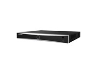 Hikvision AcuSense 32CH 4K 1U K Series NVR, H2.65+, 12MP/8 MP/6 MP/5 MP/4 MP/3MP/1080p/UXGA/720p, HDMI/VGA, ONVIF, 1xRJ45 10/100/1000Mbps, 2 SATA Interfaces (Up to 10TB Capacity for each HDD), 2xUSB2.0, 12VDC 3.3A, 385×315×52mm [HKV DS-7632NXI-K2]