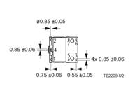 RELAY AUTOMOTIVE MINI POWER K 12V PCB 1C  130E 10A 14VDC OPEN [V23072-A1061-A303]