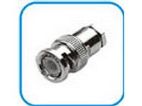 Inline BNC Plug • 75Ω • Solder with Cable : 6.3mm RG59BU [71S102-009A4]