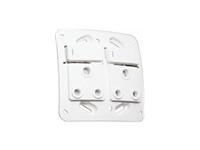 Double 16A RSA Socket Outlet (White) - No Cover [VETI VG22WT]