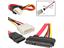 SATA POWER EXTENSION CABLE [SATA 7+15P/7P+4P 40CM #TT]