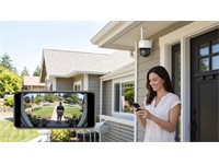 Hikvision Smart Hybrid Light Mini PT Network Camera 4MP 2.8mm Lens, 25m IR, 1/2.7" CMOS, Built-in Microphone & Speaker, Support Human Detection & Auto-Tracking Lite, 1xRJ45 10M/100M, WDR, 12VDC ± 25%, 0.75A, IP66 [HKV DS-2DE2C400MWG/W (2.8MM)]
