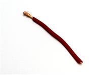 TEST LEAD WIRE PVC 1MM SQ. RED [TLWP100 RED]