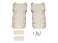 ABS Enclosure T-SHAPE with Soft Side 165 mm x 80 mm x 28 mm in Grey Colour it is designed for IP54 [1553TTGY]