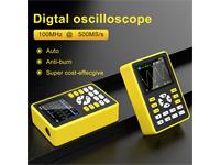 The 5012H is a Single Channel Portable Digital Oscilloscope with Bandwidth of 100MHz, and 500MSA/S Sampling Rate. It Has A 3.7V 3000mAh Battery [FNIRSI DSO5012H ONE CH 110MHZ]