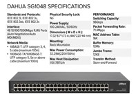 TP-LINK 48 Port Rackmount Gigabit Switch 10/100/1000Mbps, PSU:100-240VAC, 50/60Hz, Network Media:10BASE-T: UTP Category 3, 4, 5 CABLE (MAX 100m) - 100BASE-TX/1000BASE-T:UTP Category 5, 5e (MAX 100m), Switching Capacity:96Gbps, 440x220x44mm [TP-LINK SG1048]