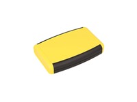 ABS Enclosure 117 x 79 x 24mm Soft Sided Yellow with Bettery Compartment [1553BYLBKBAT]