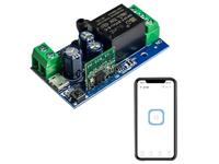 ONE CHANNEL EWELINK SMART WIFI RELAY, 10A. WORKS WITH A 2,4GHZ  REMOTE, NOT A 433MHZ REMOTE. INPUT 7 TO 48VDC OR USB 5V [BDD SONOFF 1 CH WIFI W/L RELAY]