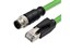 Cordset Profinet Shielded M12 D-Coded Male Straight 4 Pole – Rj45 Plug Awg 26 (2x2) - 3m Pur Cable Drag Chain Ready (142m1d15030) [XY-0985-S4742-104/3M]