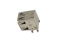 USB Connector Stack "A" Type R/A PCB [XY-USB153]