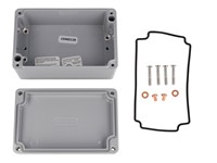 Enclosure Diecast Aluminium Grey 125X80X58,8MM Water-Tight IP66 LH=15,6MM [1590Z120GY]