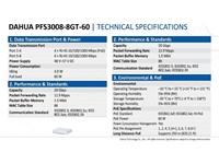 Dahua 8 Port Unmanaged Desktop Switch With 4 Port PoE (V2.0) [DHA PFS3008-8GT-60]