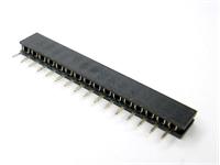 16 way 2.0mm PCB Straight Pins SIL Female Socket Header [605160]