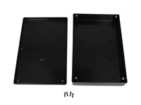 ABS Fire Retard Enclosure 220 X 140 X 40MM Black IP54 [1599KBK]