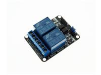 Compatible with Arduino 5V/10A 2CH Relay Module with N/O and N/C Contacts with Opto Isolated I/P [BDD RELAY BOARD 2CH 5V]