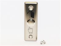 STAINLESS STEEL EXIT BUTTON SWITCH , SIZE : 86X30X20mm [EXIT SWC-86]