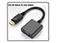 XFF DISPLAY PORT MALE TO VGA CABLE ADAPTOR , PLUG & PLAY . [XFF DP MALE TO VGA CABLE]