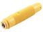 BANANA COUPLER 4MM I/L FLEXIBLE (931804103) [KUN30 YELLOW]