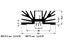 Special Heatsink for TO-220 • pattern M3 x1 Drilled • Rth= 5.5 K/W • Length : 37.5mm • Black Anodised surface [SK65-37,5SA1XM3]