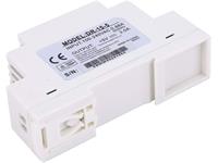 15W DIN Rail Mount Power Supply. Input 100 - 240VAC. Output 5V 3A DC [PSU SWMDR15-5 15W 5V 3A]