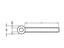 Cable Clamp Strap Screw Type L=78,5mm [WL4-78]