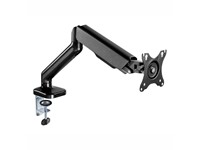 WINX Rise Pro Full Motion Monitor Arm, Supports:17″~32″ Monitors, Full Motion Swivel, Tilt & 180° Rotation Mechanism, VESA Compatible 75×75 , 100×100 , Max Weight:9kg, Installation:Clamp or Grommet, Fits Desks:10~85mm Thick, Up to 90° Left & Right [WINX-BR105]