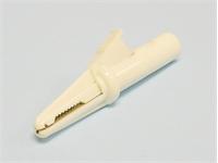 CROC CLIP 4MM  FULLY INSULATED [RE07 WHITE]