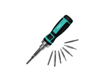 16-in-1 Ratchet Screw Driver Set - 229mm [PRK SD-9821]