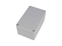 Enclosure Diecast Aluminium Grey 125X80X58,8MM Water-Tight IP66 LH=15,6MM [1590Z120GY]