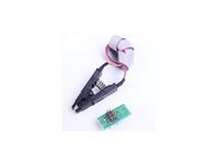 SOIC8 SOP8 BIOS Programmer Adaptor Board with Test Clip and Flat Cable [HKD SOIC8 SOP8 PROGRAM ADAPTER]