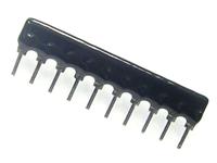 1/8W SIL Bussed Network Resistor [10P9R 22R]