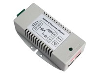 Gigabit Passive PoE Injector 36-72VDC In 24VDC 35W Passive Out DC to DC Converter. Wire Termination. Low Voltage Disconnect, Shielded [TP-DCDC-4824G-HP]