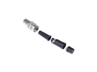 Circular Connector M16 Cable Female Straight 8 Pole Screw Lock 6mm Cable Entry IP40 - 09-0572-00-08 [KV80M]