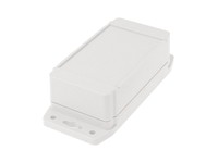 Enclosure Polycarbonate 120 x 66 x 42mm IP67 Grey Flanged Lid [1555C2F22GY]