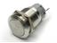 VANDAL RESISTANT PUSH BUTTON SW 19mm LATCH.  FLAT BUTN. 1n/o - 1n/c  5A-250VAC -IP67- STAINLS STEEL  (ANTI VANDAL) [AVP19F-L2S]